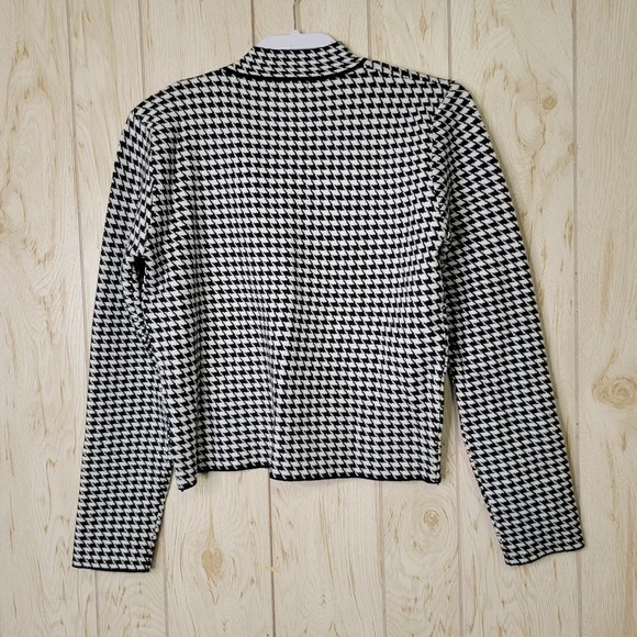 Fashion Nova Let It Go Houndstooth Sweater 2X - Picture 5 of 5